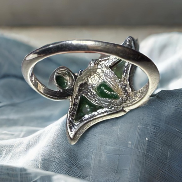 Sterling Silver Manta Ray Hawaiian Hahalua Abalone Paua Shell Ring size 10.50” - Picture 4 of 4